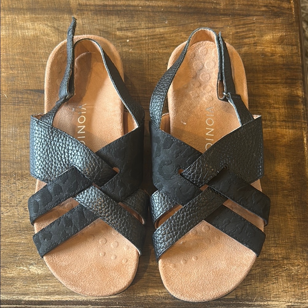 Black Strappy Sandals